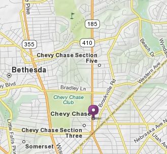 map of chevy chase